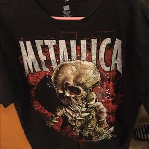 Metallica concert T-shirt